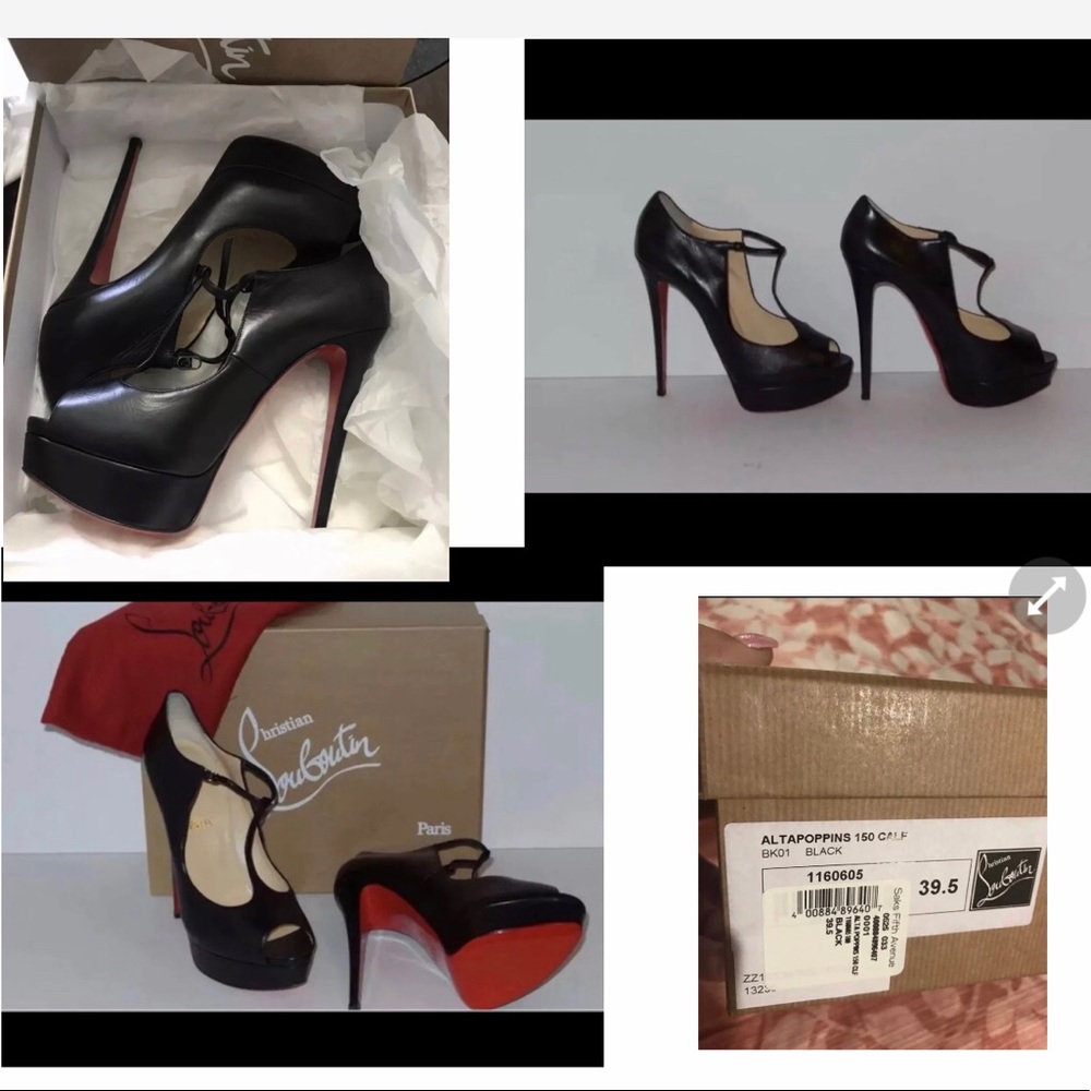 CHRISTIAN LOUBOUTIN ALTAPOPPINS 9.5 Heel - Picture 6 of 8